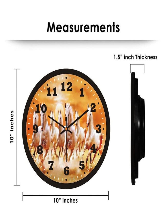 TRENDSTUBE God Print Wall Clock for Home Bedroom Hall Living Room Office |Home Decorative Art Collection (Pack of 1_WC-03) - Image 3